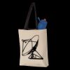 11L Canvas Tote with Contrast-Color Handles Thumbnail