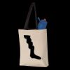 11L Canvas Tote with Contrast-Color Handles Thumbnail