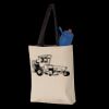 11L Canvas Tote with Contrast-Color Handles Thumbnail