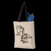 11L Canvas Tote with Contrast-Color Handles Thumbnail