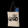 11L Canvas Tote with Contrast-Color Handles Thumbnail