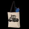 11L Canvas Tote with Contrast-Color Handles Thumbnail