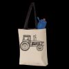 11L Canvas Tote with Contrast-Color Handles Thumbnail