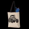 11L Canvas Tote with Contrast-Color Handles Thumbnail