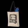 11L Canvas Tote with Contrast-Color Handles Thumbnail