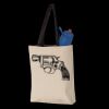 11L Canvas Tote with Contrast-Color Handles Thumbnail