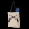 11L Canvas Tote with Contrast-Color Handles Thumbnail