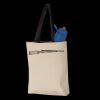 11L Canvas Tote with Contrast-Color Handles Thumbnail