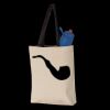 11L Canvas Tote with Contrast-Color Handles Thumbnail