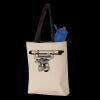 11L Canvas Tote with Contrast-Color Handles Thumbnail