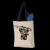 11L Canvas Tote with Contrast-Color Handles Thumbnail