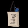 11L Canvas Tote with Contrast-Color Handles Thumbnail