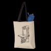 11L Canvas Tote with Contrast-Color Handles Thumbnail