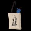 11L Canvas Tote with Contrast-Color Handles Thumbnail