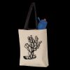 11L Canvas Tote with Contrast-Color Handles Thumbnail