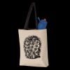 11L Canvas Tote with Contrast-Color Handles Thumbnail