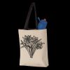 11L Canvas Tote with Contrast-Color Handles Thumbnail