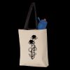 11L Canvas Tote with Contrast-Color Handles Thumbnail