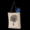 11L Canvas Tote with Contrast-Color Handles Thumbnail