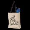 11L Canvas Tote with Contrast-Color Handles Thumbnail
