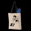 11L Canvas Tote with Contrast-Color Handles Thumbnail