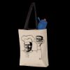 11L Canvas Tote with Contrast-Color Handles Thumbnail