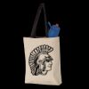 11L Canvas Tote with Contrast-Color Handles Thumbnail