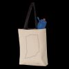 11L Canvas Tote with Contrast-Color Handles Thumbnail