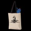 11L Canvas Tote with Contrast-Color Handles Thumbnail