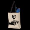 11L Canvas Tote with Contrast-Color Handles Thumbnail