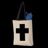 11L Canvas Tote with Contrast-Color Handles Thumbnail