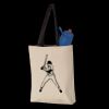 11L Canvas Tote with Contrast-Color Handles Thumbnail
