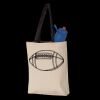 11L Canvas Tote with Contrast-Color Handles Thumbnail