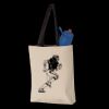 11L Canvas Tote with Contrast-Color Handles Thumbnail