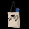 11L Canvas Tote with Contrast-Color Handles Thumbnail