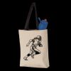 11L Canvas Tote with Contrast-Color Handles Thumbnail