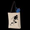 11L Canvas Tote with Contrast-Color Handles Thumbnail