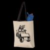 11L Canvas Tote with Contrast-Color Handles Thumbnail