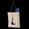 11L Canvas Tote with Contrast-Color Handles Thumbnail
