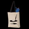 11L Canvas Tote with Contrast-Color Handles Thumbnail