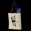 11L Canvas Tote with Contrast-Color Handles Thumbnail