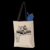 11L Canvas Tote with Contrast-Color Handles Thumbnail