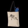 11L Canvas Tote with Contrast-Color Handles Thumbnail