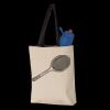 11L Canvas Tote with Contrast-Color Handles Thumbnail