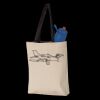 11L Canvas Tote with Contrast-Color Handles Thumbnail