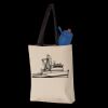 11L Canvas Tote with Contrast-Color Handles Thumbnail