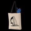 11L Canvas Tote with Contrast-Color Handles Thumbnail