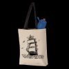 11L Canvas Tote with Contrast-Color Handles Thumbnail