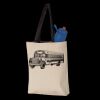 11L Canvas Tote with Contrast-Color Handles Thumbnail