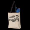 11L Canvas Tote with Contrast-Color Handles Thumbnail